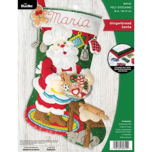 Bucilla felt christmas - 18",