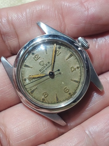 1950 rolex oyster speedking - rolex,
