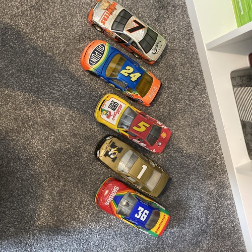 Nascar diecast models x5 - diecast, (x5
