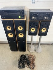 Heybrook and Onkyo Surround Sound System Speakers and Amplifier