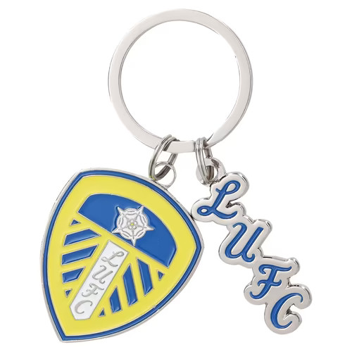 Leeds united football keyring - leeds,
