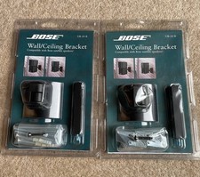 Bose UB-20B Wall/Ceiling Bracket Set Black X 2