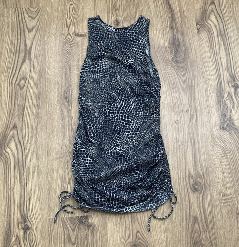 Motel black grey - motel, print