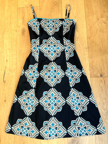 Coast black geometric - black, pattern