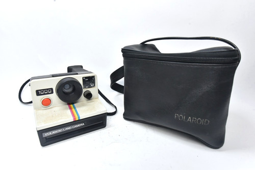 Vintage polaroid land camera - land,