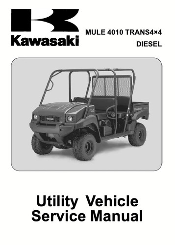 Mule 4010 2009 utility - 4010, vehicle