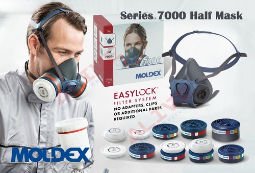 Moldex half mask - half,