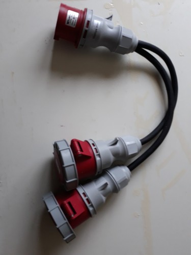 32amp phase plug - 3-phase, to