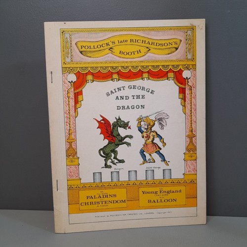 Vintage toy theatre saint - toy,