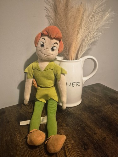 Disney store peter pan plush - peter,