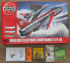 AIRFIX A09179 - ENGLISH ELECTRIC EE LIGHTNING F.1/F.1A - 1/48 MODEL KIT + EXTRAS