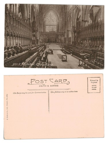 Vintage postcard york - vintage,