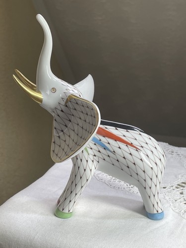Vintage hollohaza elephant - vintage,