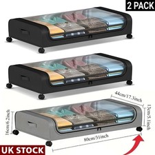 2 Pack Under Bed Storage