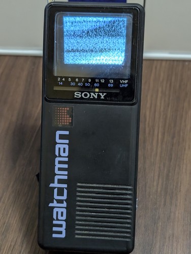 Vintage 1985 sony watchman - vintage,