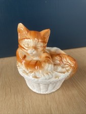 Vintage Ceramic Cat/ Kitten In