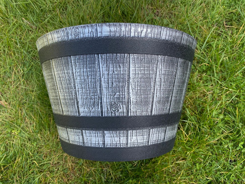Large barrel planter plant - barrel,