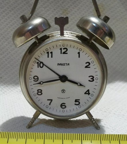 Vintage raketa mini alarm - raketa,
