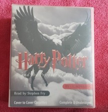 harry potter and the prisoner of azkaban Audio Cassette Book  (8 Tapes)