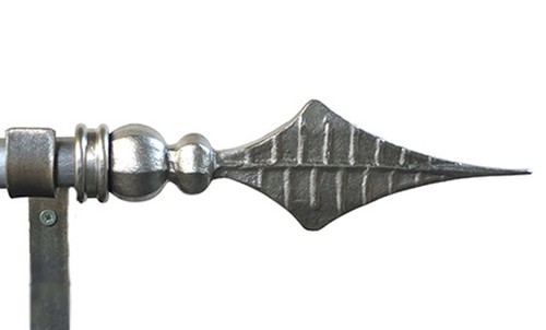 Wrought iron curtain poles - curtain,