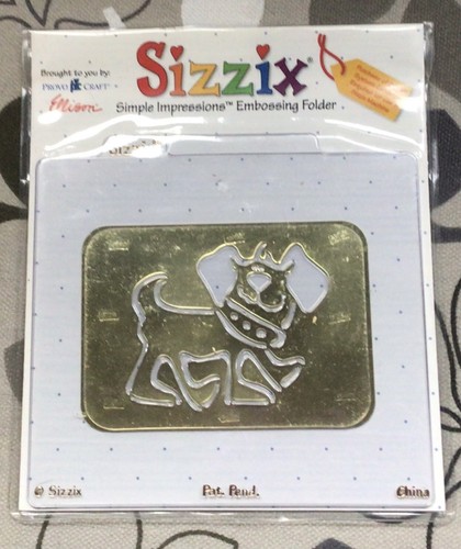 Sizzix dog simple expressions - dog,