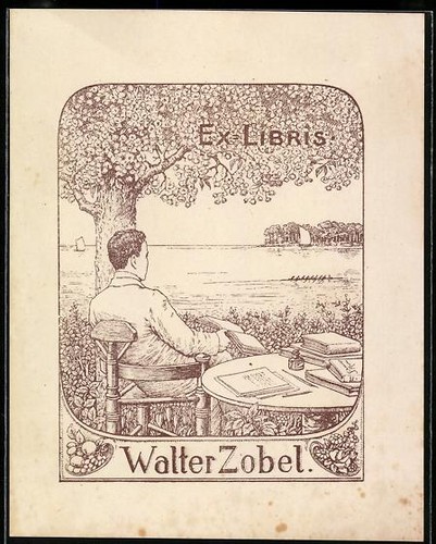 Exlibris walter zobel - exlibris,