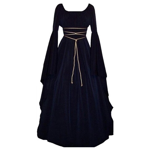 Gothic medieval dress - gothic,