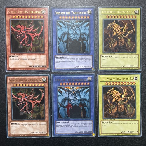 Yugioh egyptian god cards - god,
