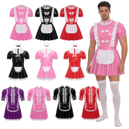 Men french maid costume - uk,