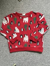 Lindex Christmas Jumper Red