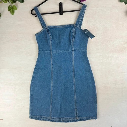 Hollister denim pinafore dress - hollister,