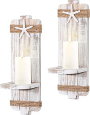 NEW Set 2 Distressed Starfish