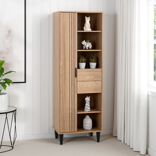 Tessa door drawer bookcase - tessa, 1