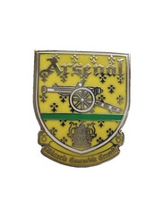 Arsenal Pin Badge Retro Yellow
