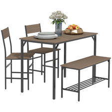 Dining Table Set Grey