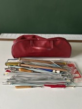 Vintage Knitting Needle Bag