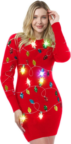 Women long ugly christmas - women,