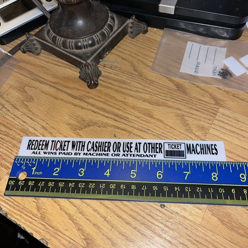 Slot machine decals redeem - 1,
