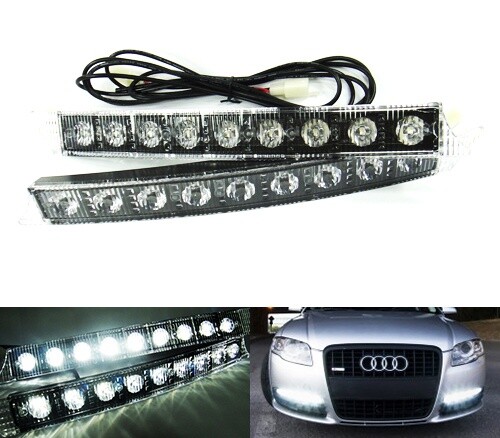 White led daytime running - white,
