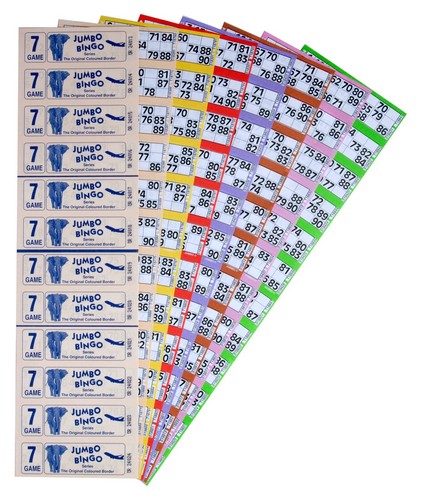 Bingo tickets - bingo, 7