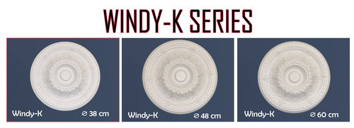 Ceiling rose polystyrene - ceiling, 1st