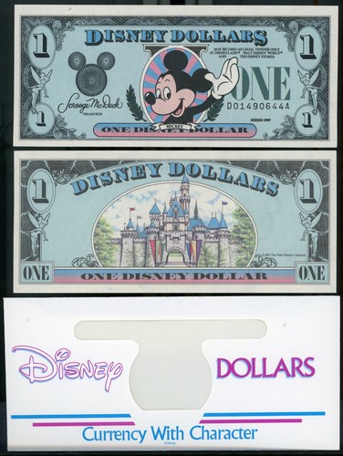 Disney dollar mickey mouse - disney,