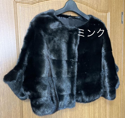 Mink fur poncho - fur,