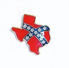 Confederate Map of America Pin