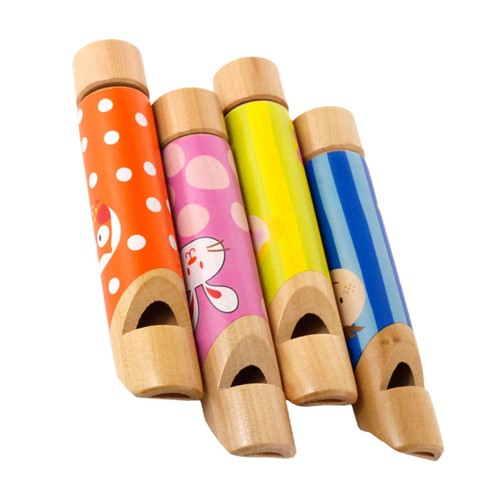 4pcs wooden flute - 4pcs,