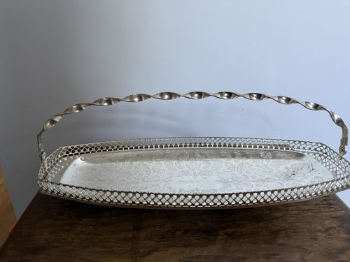 Vintage silver plate drinks - vintage,