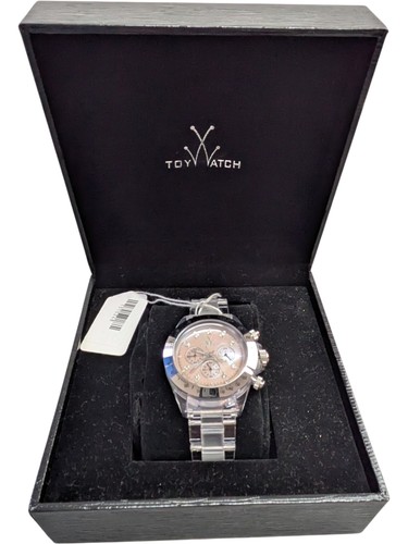 Toywatch chronograph silver - toywatch,
