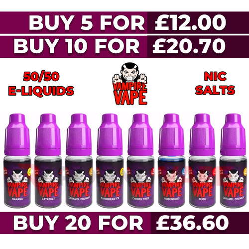 Vampire vape liquid 10ml - vape,