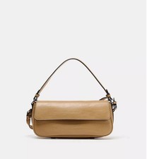 ZARA DOUBLE-HANDLE CROSSBODY