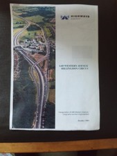 London Underground A40 Western Avenue & new Hillingdon station